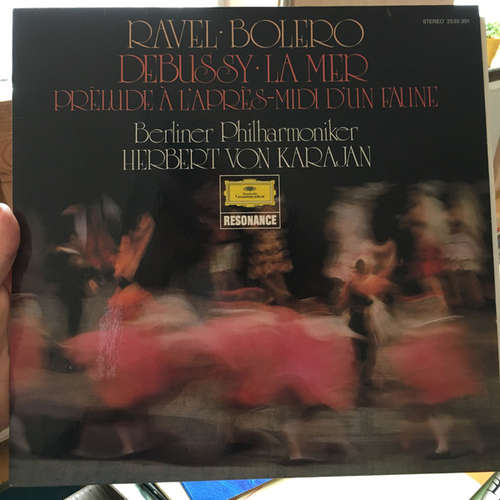 Cover Ravel* / Debussy*, Berliner Philharmoniker, Herbert von Karajan - Bolero / La Mer / Prèlude À L'après-midi D'un Faune (LP, Comp) Schallplatten Ankauf