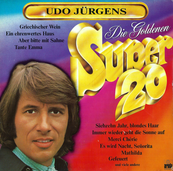Cover Udo Jürgens - Die Goldenen Super 20 (LP, Comp) Schallplatten Ankauf