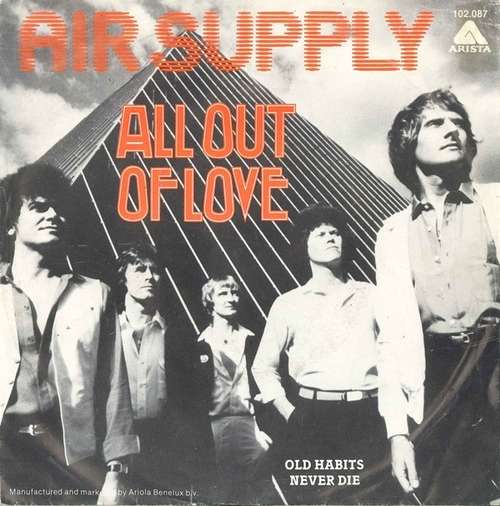 Cover All Out Of Love Schallplatten Ankauf