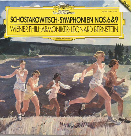Cover Schostakowitsch* • Wiener Philharmoniker • Leonard Bernstein - Symphonien Nos. 6 & 9 (LP, Album) Schallplatten Ankauf