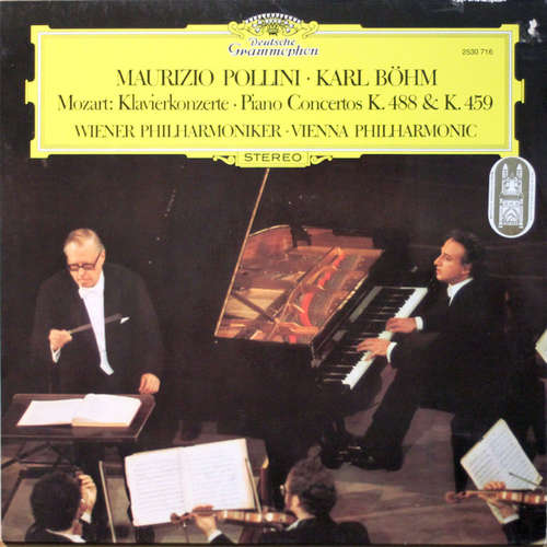 Cover Mozart* / Maurizio Pollini, Karl Böhm, Wiener Philharmoniker, Vienna Philharmonic* - Klavierkonzerte · Piano Concertos K. 488 & K. 459 (LP, Ast) Schallplatten Ankauf
