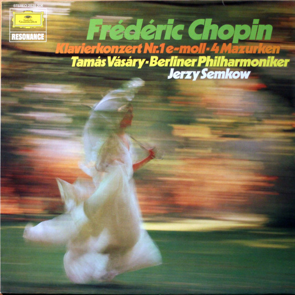 Bild Frédéric Chopin, Tamás Vásáry • Berliner Philharmoniker, Jerzy Semkow - Klavierkonzert Nr.1 E-moll • 4 Mazurken (LP, RE) Schallplatten Ankauf