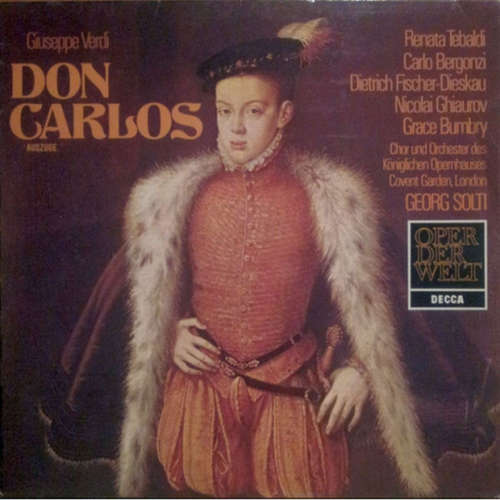 Cover Giuseppe Verdi - Don Carlos - Auszüge (LP, RE) Schallplatten Ankauf