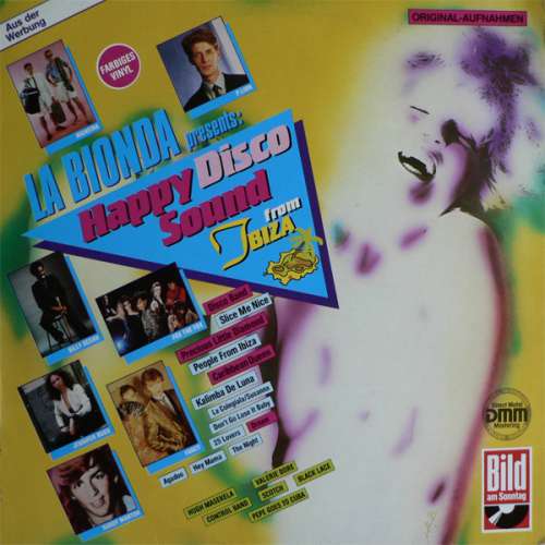 Cover Various - La Bionda Presents: Happy Disco Sound From Ibiza (LP, Comp, Mixed, Pin) Schallplatten Ankauf