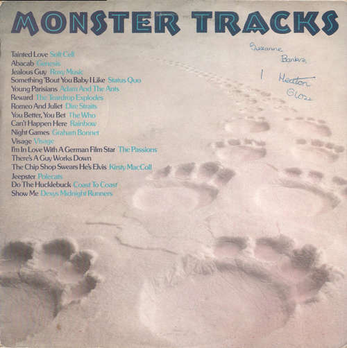 Cover Various - Monster Tracks (LP, Album, Comp) Schallplatten Ankauf