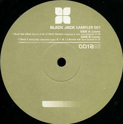Cover Various - Black Jack Sampler 001 (12, Smplr) Schallplatten Ankauf