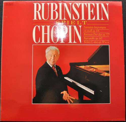 Cover Arthur Rubinstein - Rubinstein Spielt Chopin (LP, Album) Schallplatten Ankauf