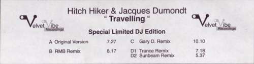 Cover Hitch Hiker & Jacques Dumondt - Travelling (2x12, Maxi, Ltd, W/Lbl, Spe) Schallplatten Ankauf