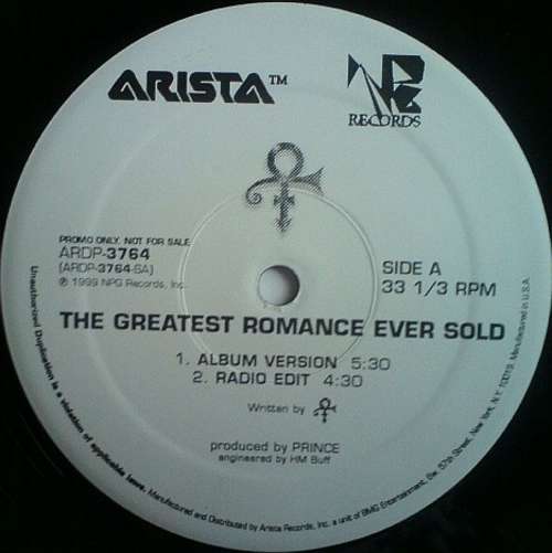 Cover The Greatest Romance Ever Sold Schallplatten Ankauf