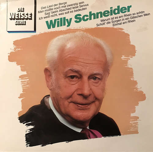 Cover Willy Schneider - Willy Schneider (LP, Comp) Schallplatten Ankauf