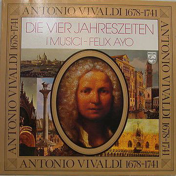 Cover Vivaldi* - I Musici, Felix Ayo* - Die Vier Jahreszeiten (LP, Album) Schallplatten Ankauf