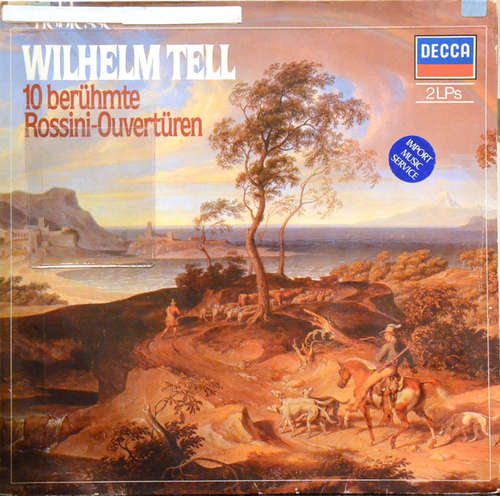 Cover Gioacchino Rossini - Wilhelm Tell - 10 Berühmte Rossini-Ouvertüren (2xLP, Gat) Schallplatten Ankauf