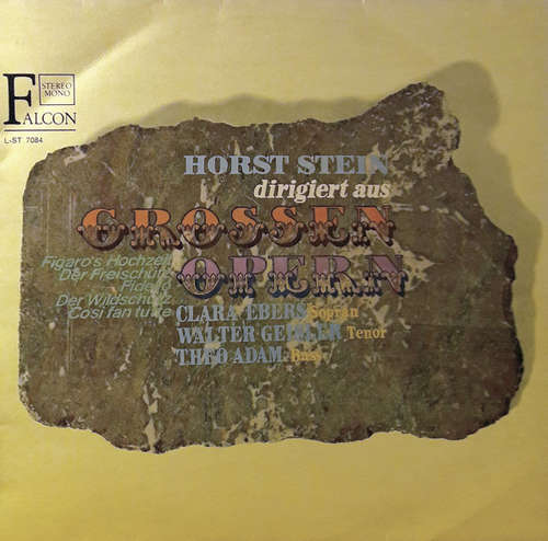 Cover Horst Stein - Horst Stein Dirigiert Aus Grossen Opern (LP) Schallplatten Ankauf