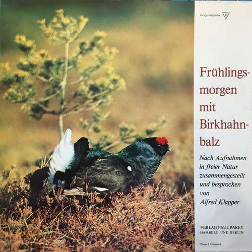 Cover Alfred Klapper - Frühlingsmorgen mit Birkhahnbalz (10, Album) Schallplatten Ankauf