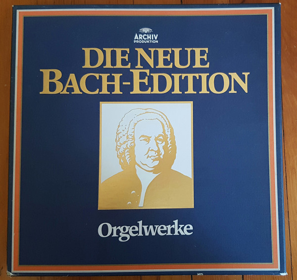 Cover Johann Sebastian Bach - Orgelwerke (16xLP + Box, Comp, RE) Schallplatten Ankauf