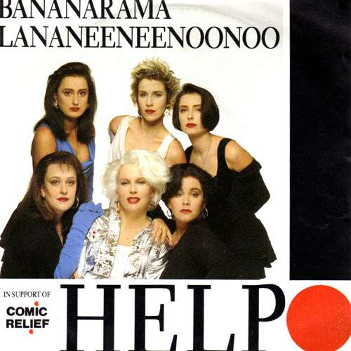 Cover Bananarama - Lananeeneenoonoo - Help! (7, Single) Schallplatten Ankauf