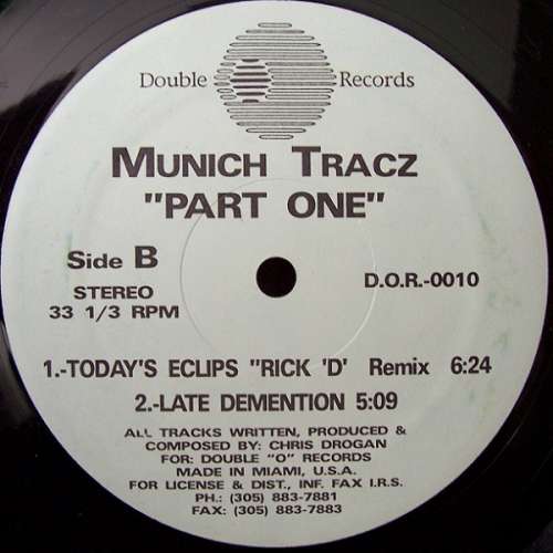 Cover Munich Tracz - Part One (12) Schallplatten Ankauf
