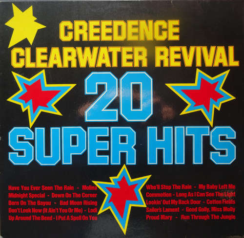 Cover Creedence Clearwater Revival - 20 Super Hits (LP, Comp, RE) Schallplatten Ankauf