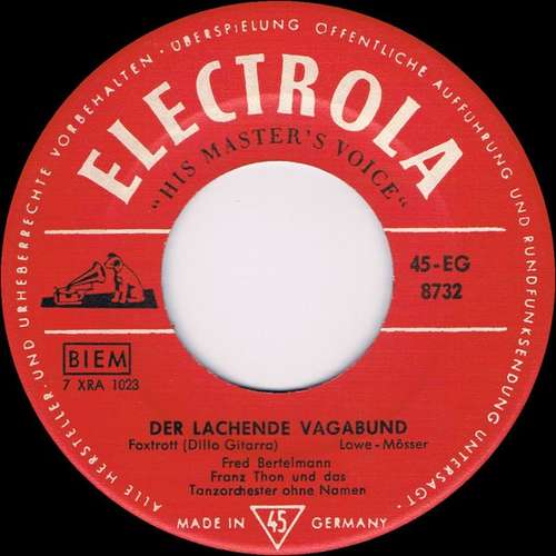 Cover Fred Bertelmann - Der Lachende Vagabund (7) Schallplatten Ankauf