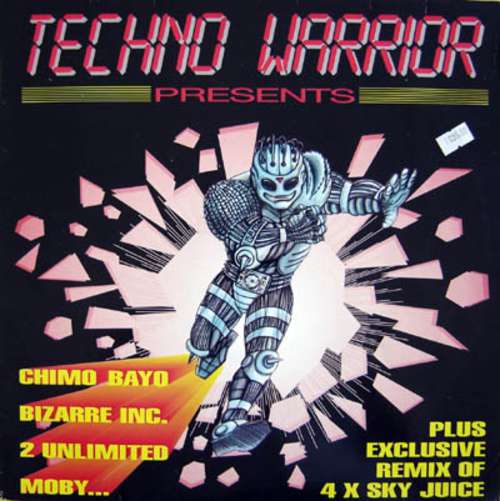 Cover Various - Techno Warrior (LP, Comp) Schallplatten Ankauf