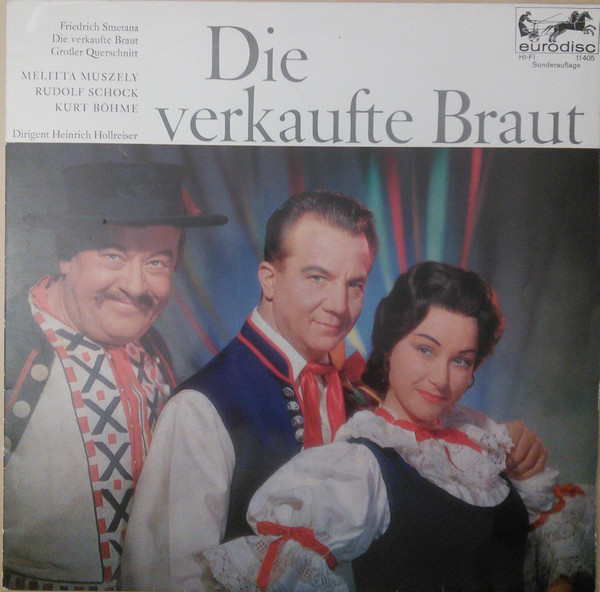 Cover Friedrich Smetana* - Die Verkaufte Braut, Großer Querschnitt (LP, Mono, Club, S/Edition) Schallplatten Ankauf