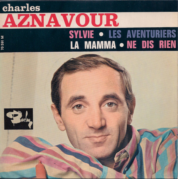 Cover Charles Aznavour - Sylvie/La Mamma (7, EP) Schallplatten Ankauf