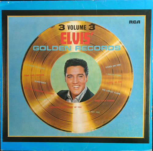 Cover Elvis Presley - Elvis' Golden Records Volume 3 (LP, Comp, RP) Schallplatten Ankauf