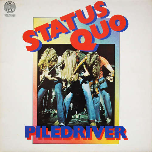 Cover Status Quo - Piledriver (LP, Album, RP, Gat) Schallplatten Ankauf