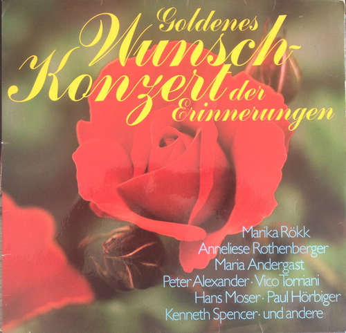 Cover Various - Goldenes Wunschkonzert Der Erinnerungen (LP, Comp, Club) Schallplatten Ankauf