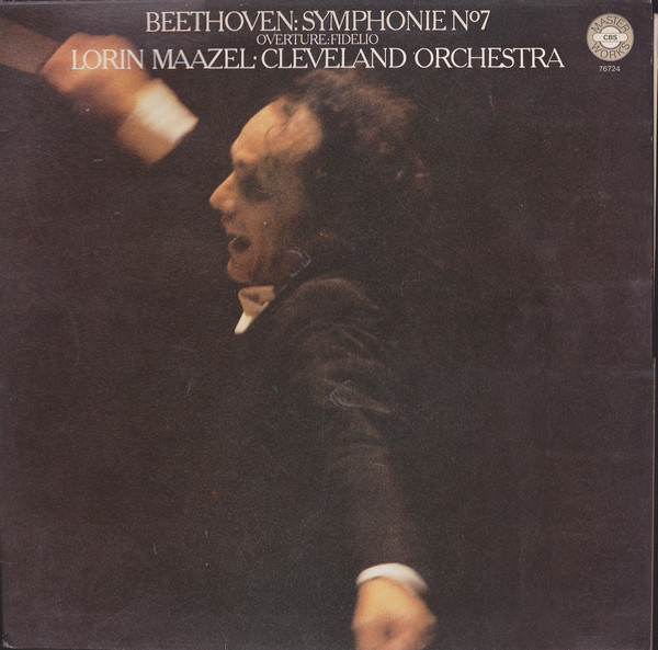 Bild Beethoven*, Lorin Maazel, Cleveland Orchestra* - Symphonie No. 7. Overture: Fidelio (LP) Schallplatten Ankauf