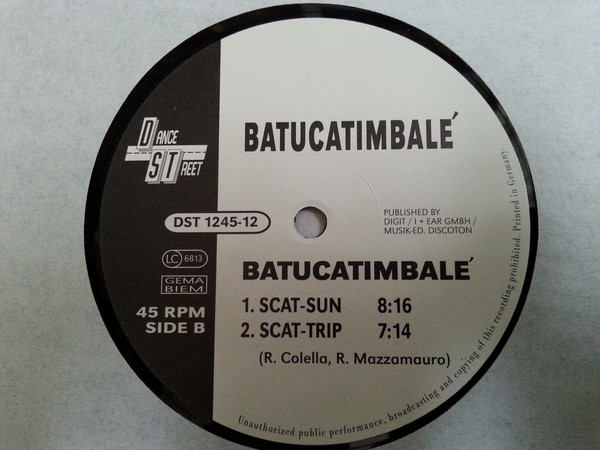 Cover Batucatimbale - Batucatimbale (12) Schallplatten Ankauf