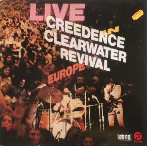 Cover Creedence Clearwater Revival - Live In Europe (2xLP, Album, RP, Gat) Schallplatten Ankauf