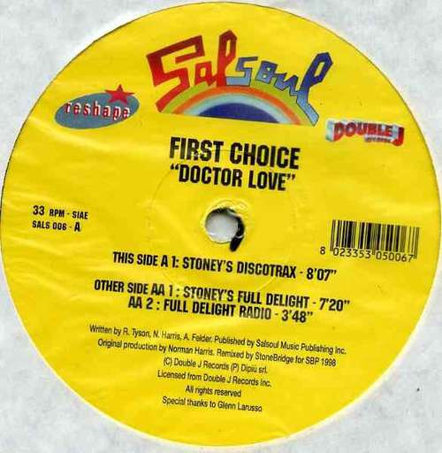 Cover First Choice - Doctor Love (12) Schallplatten Ankauf