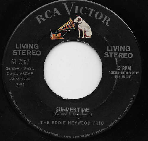Cover Eddie Heywood Trio - Summertime (7, Single) Schallplatten Ankauf