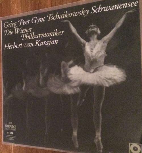Cover Wiener Philharmoniker, Herbert von Karajan - Grieg Peer Gynt Tschaikowksy Schwanensee (LP, Album) Schallplatten Ankauf