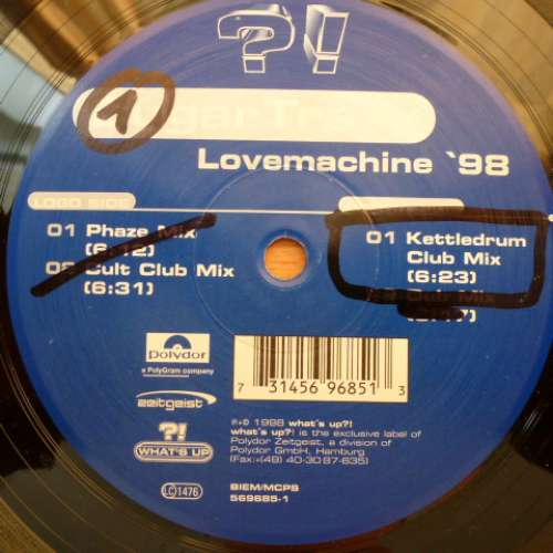 Cover Sugar Traxx - Lovemachine `98 (12, Maxi) Schallplatten Ankauf