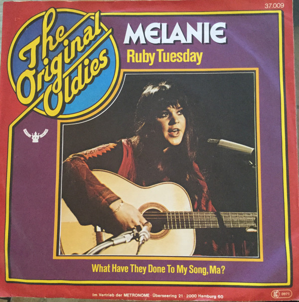 Bild Melanie (2) - Ruby Tuesday (7, Single, RE) Schallplatten Ankauf