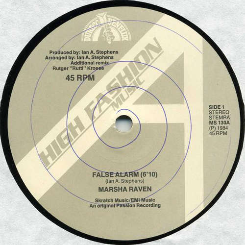 Cover Marsha Raven - False Alarm (12, Com) Schallplatten Ankauf