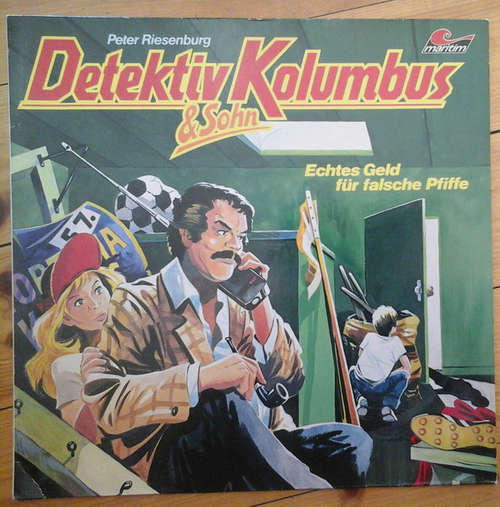 Cover Peter Riesenburg - Detektiv Kolumbus & Sohn - Echtes Geld Für Falsche Pfiffe (LP) Schallplatten Ankauf