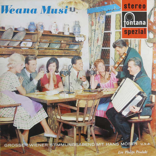 Cover Maria Andergast, Hans Moser, Anton Karas, Wiener Blas- Und Stimmungsorchester - Weana Musi (LP) Schallplatten Ankauf