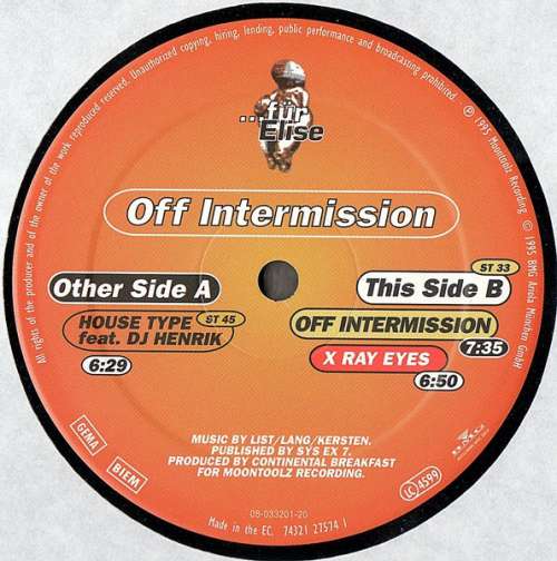 Bild Continental Breakfast - Off Intermission (12) Schallplatten Ankauf