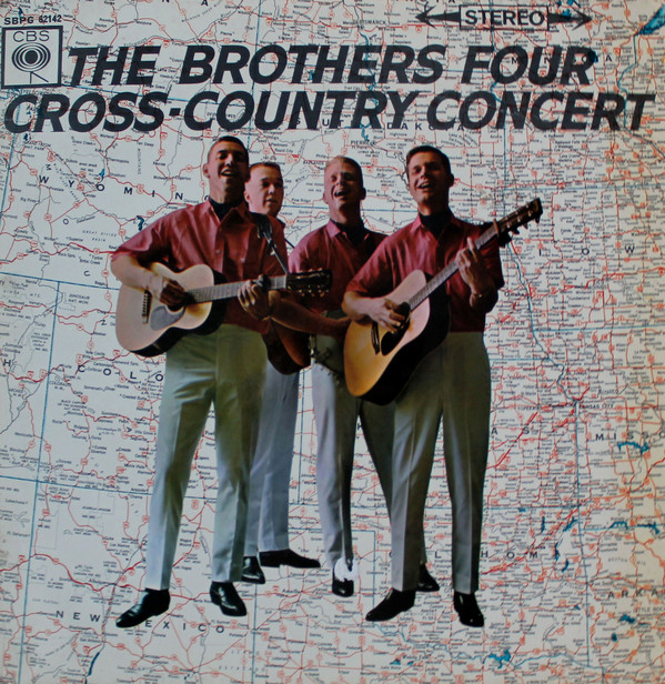 Cover The Brothers Four - Cross-Country Concert (LP, Album) Schallplatten Ankauf