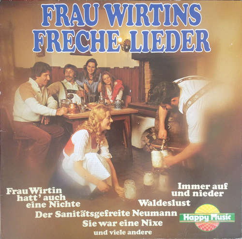 Cover Die Nachtschwärmer - Frau Wirtins Freche Lieder (LP) Schallplatten Ankauf