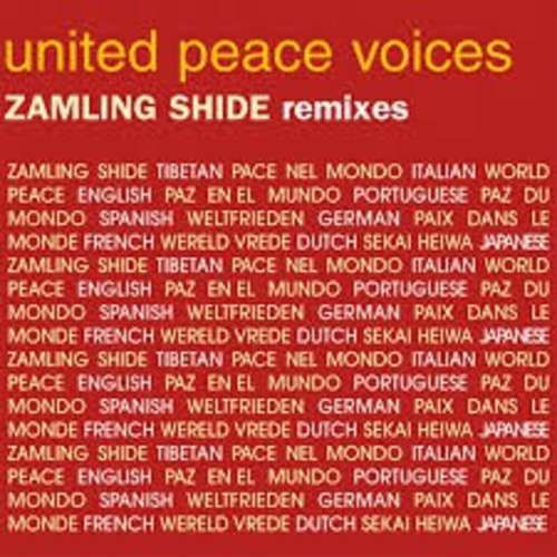 Cover United Peace Voices - Zamling Shide (World Peace) (12, Single) Schallplatten Ankauf
