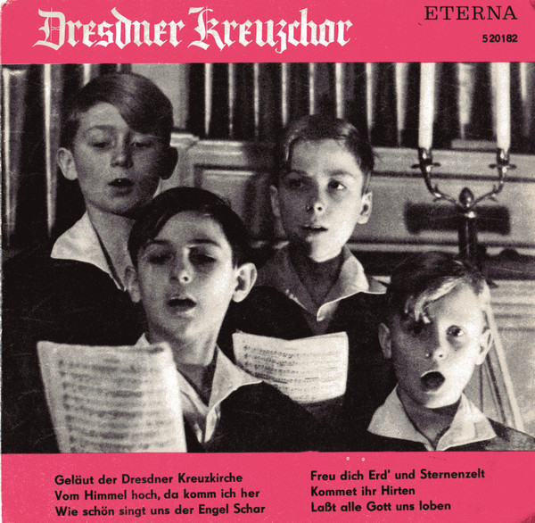 Cover Dresdner Kreuzchor - Dresdner Kreuzchor (7, EP, Mono, RE) Schallplatten Ankauf