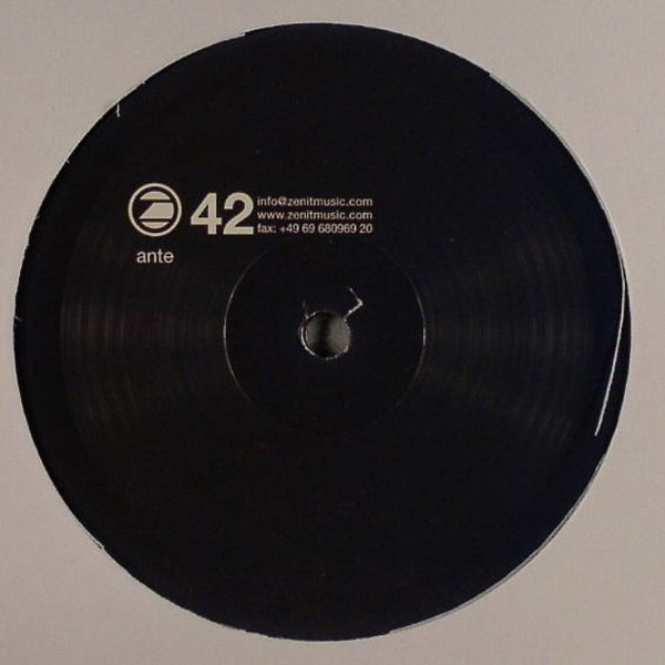 Cover Unknown Artist - Ante Zenit 42 (12) Schallplatten Ankauf