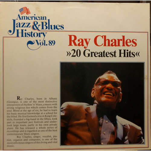Cover Ray Charles - Ray Charles 20 Greatest Hits (LP, Comp, S/Edition) Schallplatten Ankauf