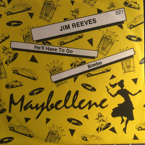 Cover Jim Reeves - He`ll Have To Go / Bimbo (7, Single) Schallplatten Ankauf