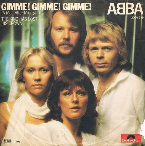 Cover ABBA - Gimme! Gimme! Gimme! (A Man After Midnight) (7, Single) Schallplatten Ankauf