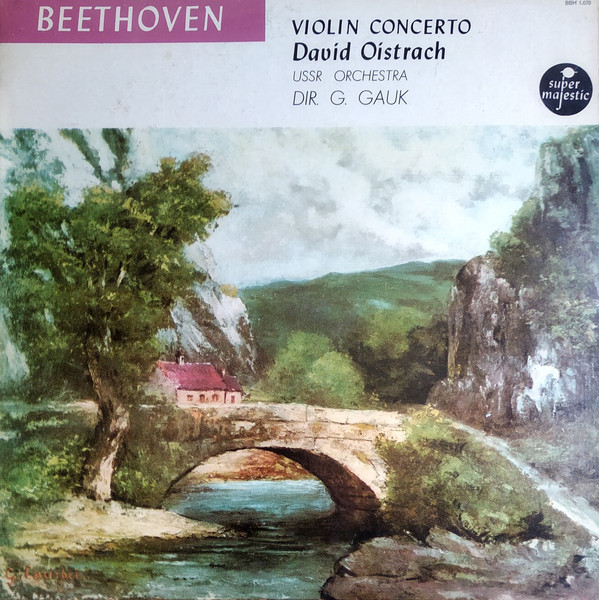 Cover David Oistrach - Beethoven Violin Concerto In D Major,Op.61 (LP, Album, Fli) Schallplatten Ankauf